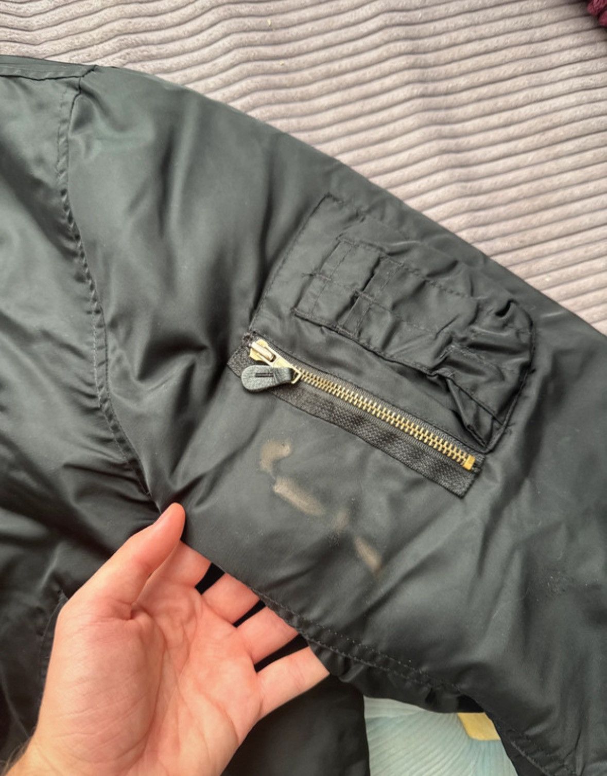 Thunderdome Rare 90s 1994 Thunderdome Bomber Jacket Gabber Hardcore Band Size US XL / EU 56 / 4 - 8 Thumbnail