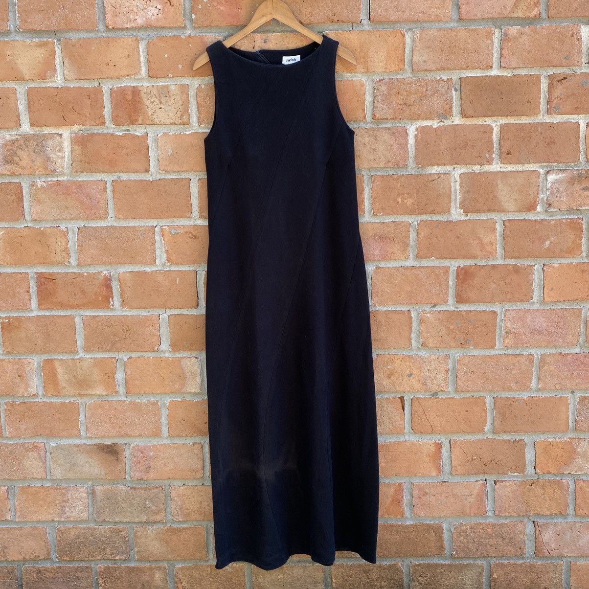 Y's IWISH Elegant Black Fur Maxi Dress Size S / US 4 / IT 40 - 15 Thumbnail