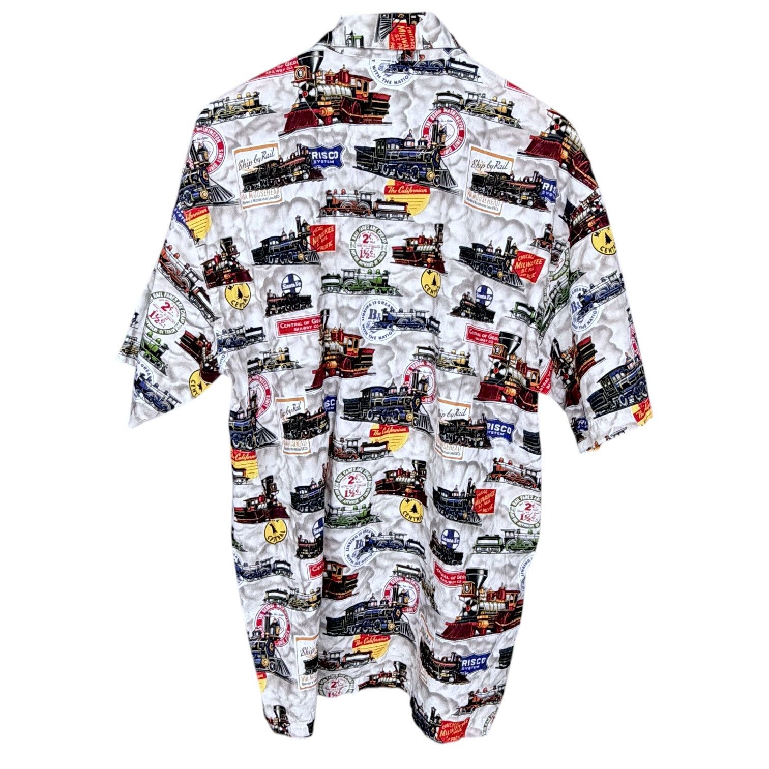 Pacific Trail Max Boxxer Boxer USA Vintage Railroad Men's S/S Button Up XL Size US XL / EU 56 / 4 - 3 Thumbnail