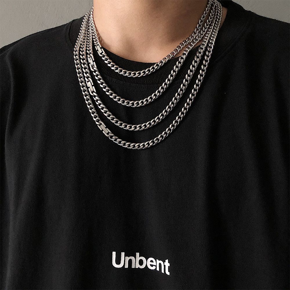 Other Cuban Chains Modern STEAL! Y2K Chains Necklace Chain Size ONE SIZE - 3 Thumbnail