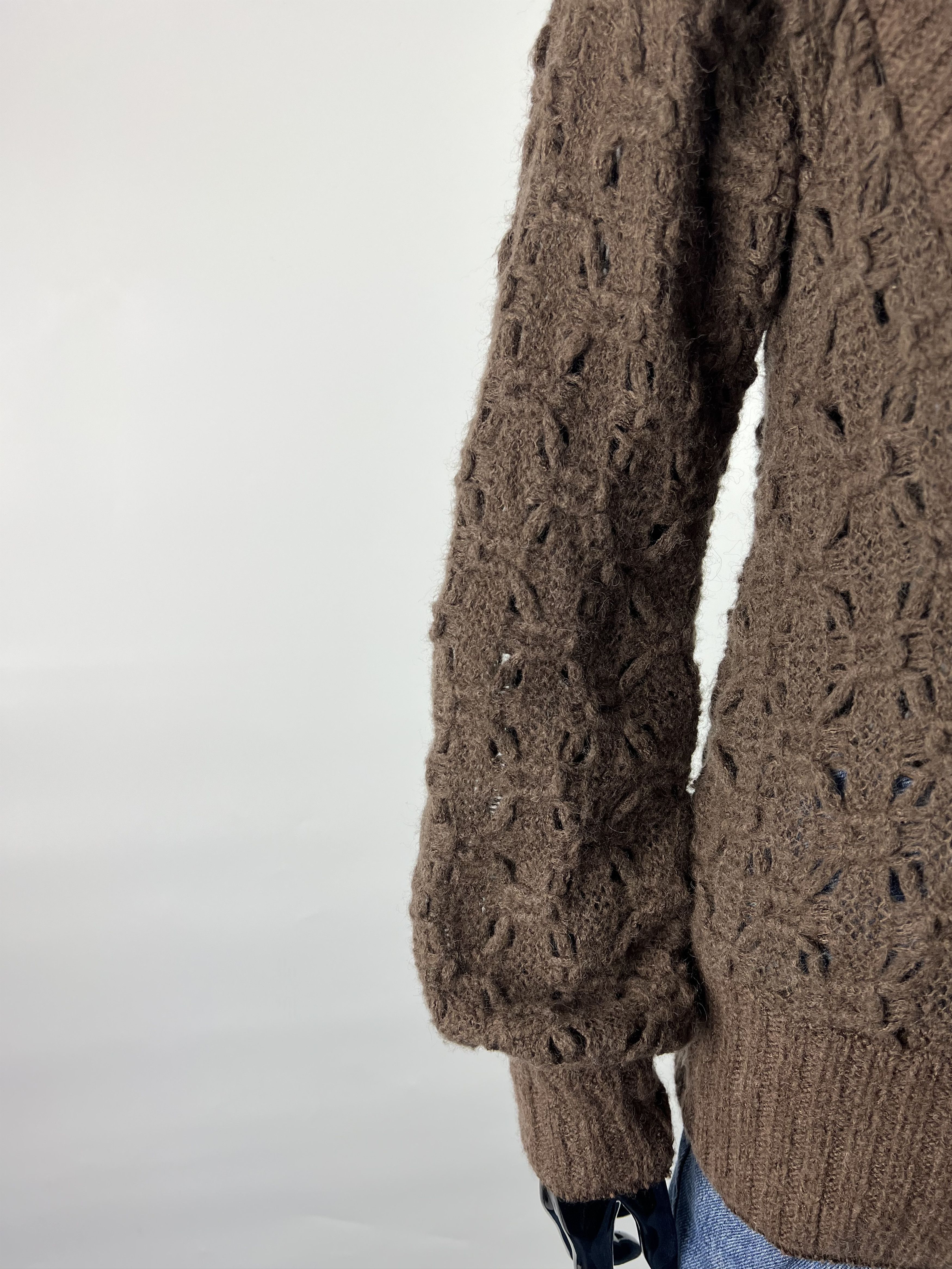 Miss Sixty × Vintage Vintage Miss Sixty Pullover Deep Neckline Wool Knit Size XS Size XS / US 0-2 / IT 36-38 - 7 Thumbnail
