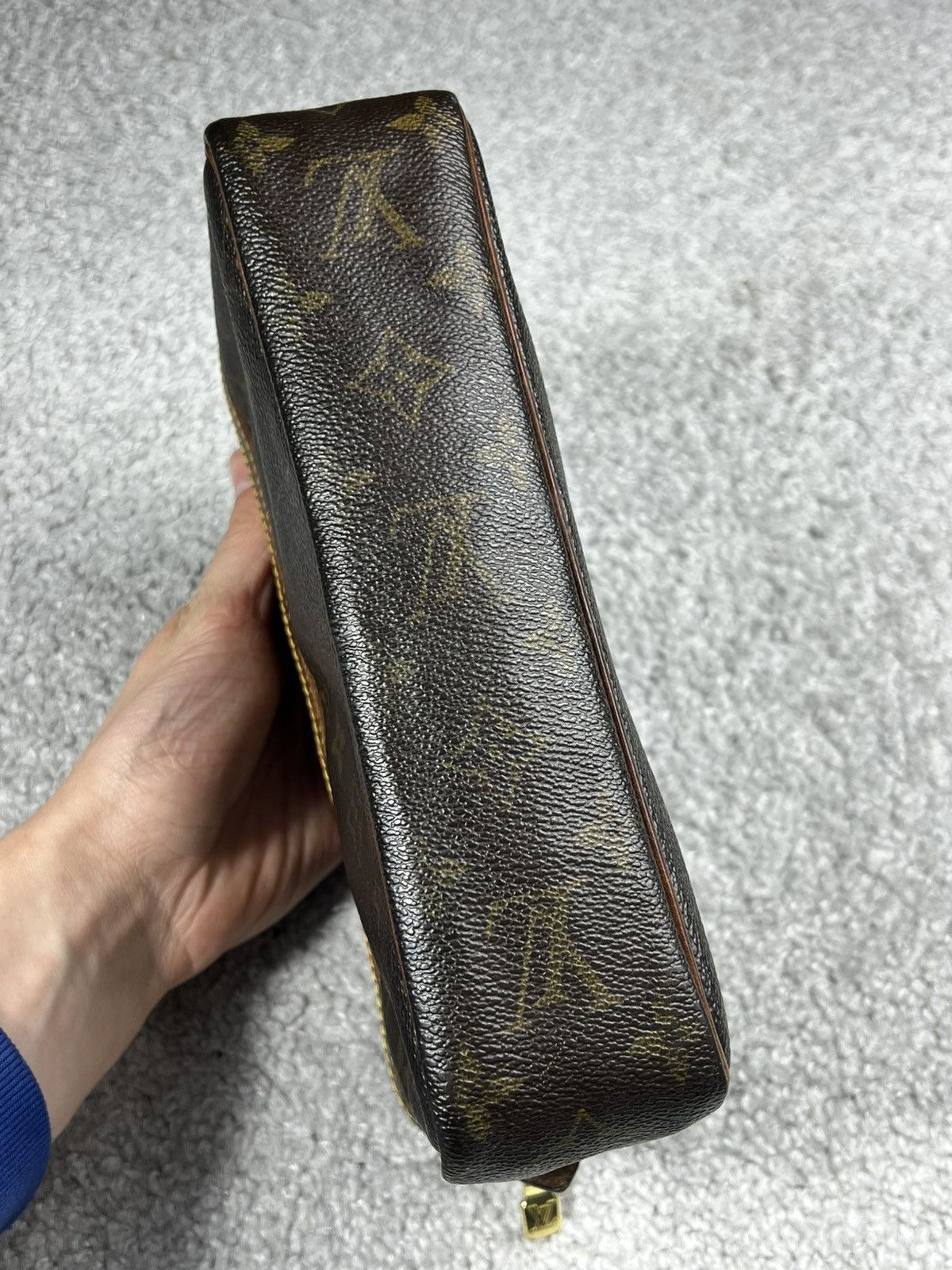 LOUIS VUITTON Monogram Compiegne 23 Clutch Bag