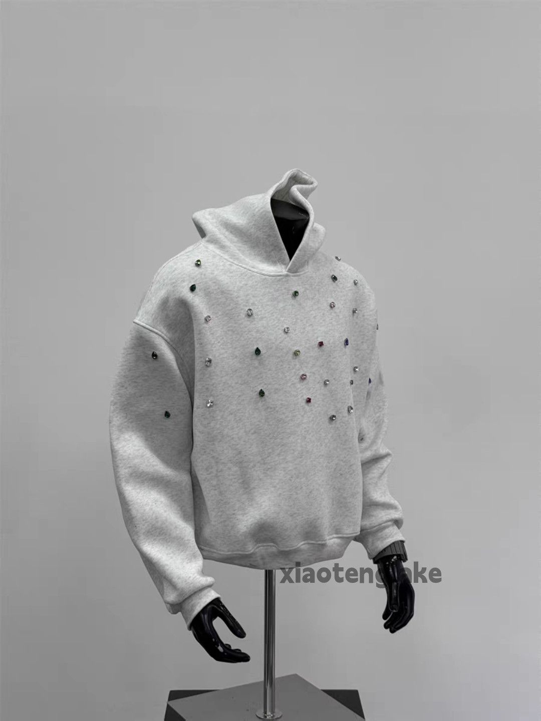 Vintage Unisex outdoor utility loose baggy cargo hoodie Size US XL / EU 56 / 4 - 4 Thumbnail