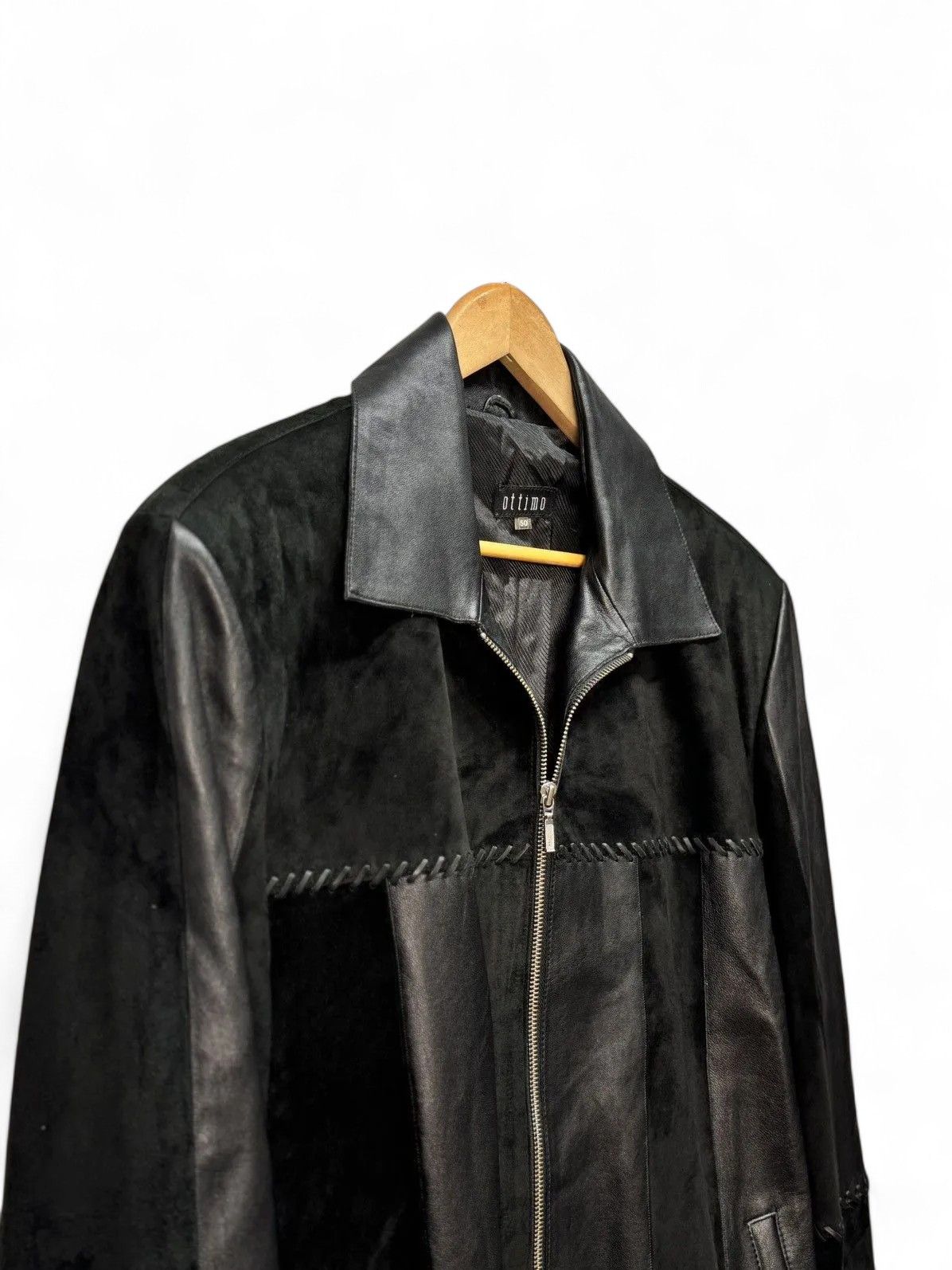 14th Addiction Y2K Vintage Leather Jacket Ifsixwasnine Crazy Style Size US L / EU 52-54 / 3 - 7 Thumbnail