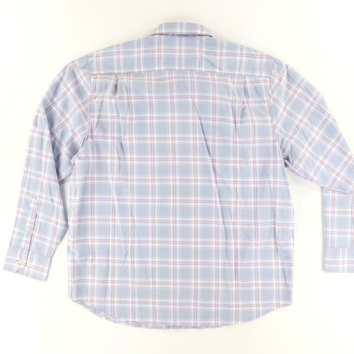 Tommy Bahama Tommy Bahama Shirt Nylon Plaid Button Up Gray XL Mens Siesta Key Performance Stretch Long Sleeve Size US XL / EU 56 / 4 - 4 Thumbnail
