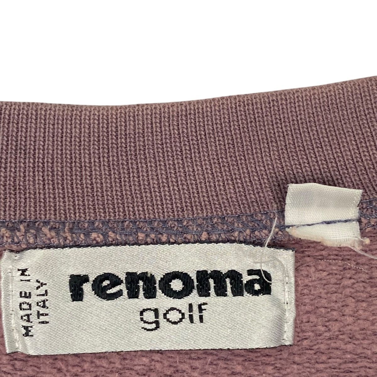 Vintage Vintage Renoma Golf Italy Sweatshirt Big Logo Made In Italy Size US L / EU 52-54 / 3 - 6 Thumbnail