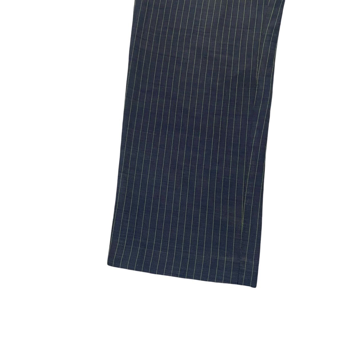 Yohji Yamamoto Vintage WORKSHOP BY YOHJI YAMAMOTO Striped Trouser Size 26" / US 2 / IT 38 - 7 Thumbnail