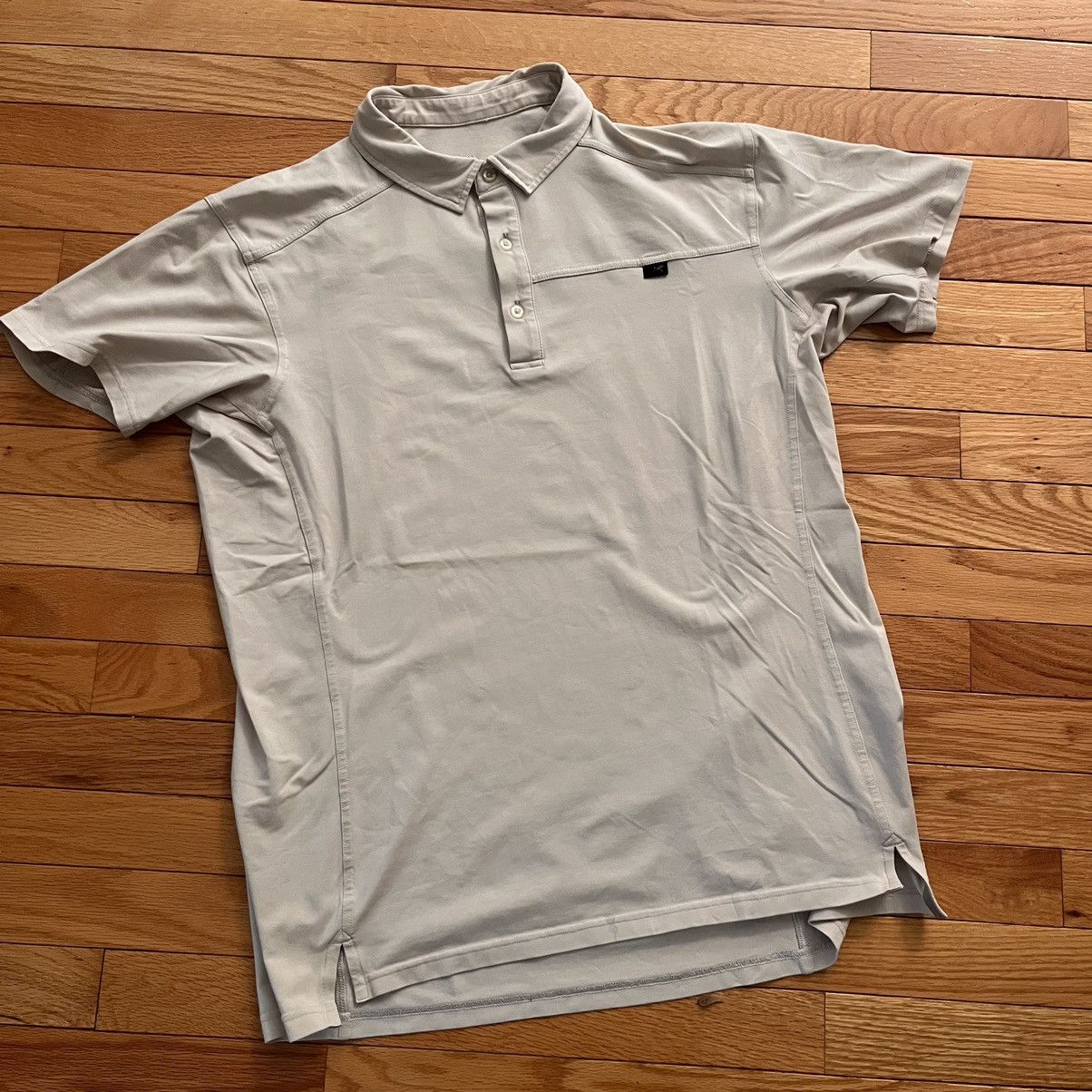 Arc'teryx × Vintage Arc’teryx Cream Lightweight Polo Size US L / EU 52-54 / 3 - 1 Thumbnail