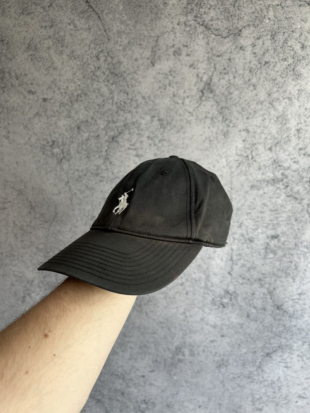 Polo Ralph Lauren Polo Ralph Lauren Baseball Cap Hat Men One Size Trashed PRL Size ONE SIZE - 6 Thumbnail