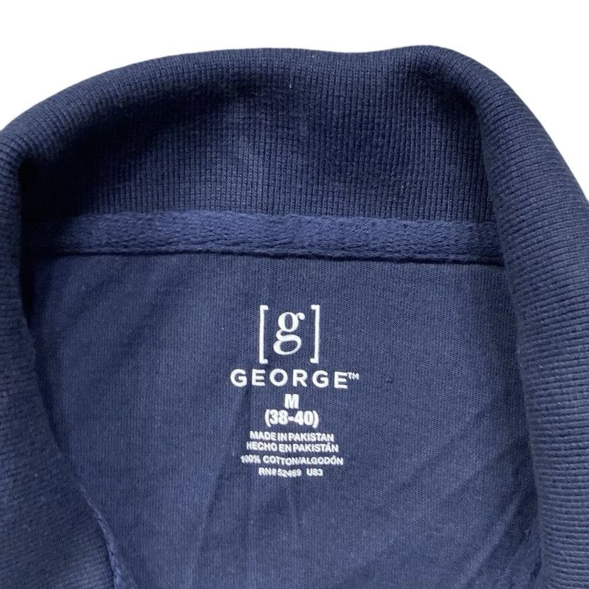 George George Blue Polo Shirt Size Medium Size US M / EU 48-50 / 2 - 3 Thumbnail