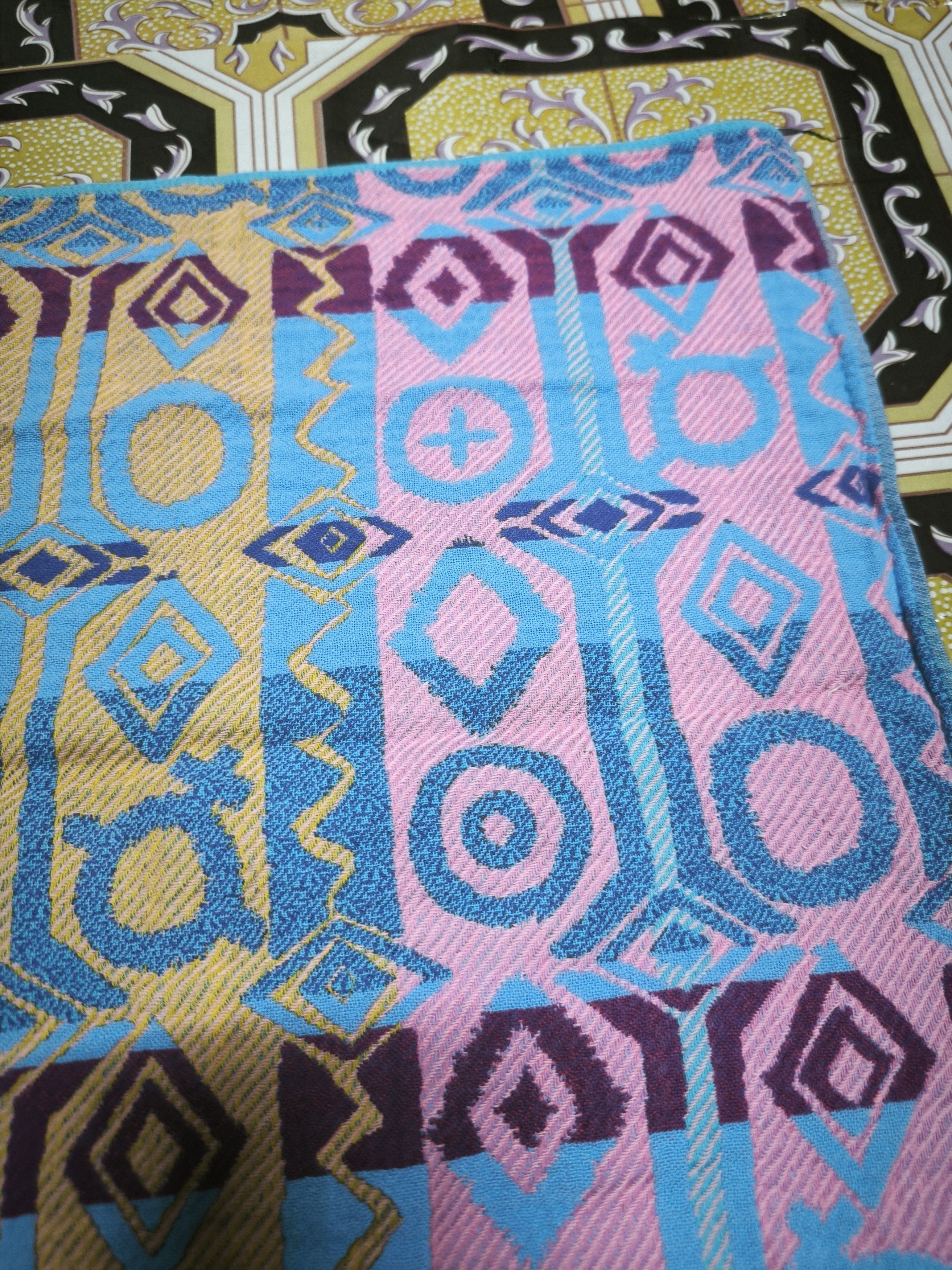 Vivienne Westwood Geometric Fullprint Woven Square Hand Towel/Kerchief Size ONE SIZE - 2 Thumbnail
