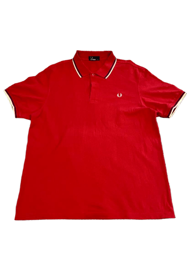 Fred Perry Vintage Fred Perry Embroidered Logo Polo Size XL Size US XL / EU 56 / 4 - 1 Thumbnail