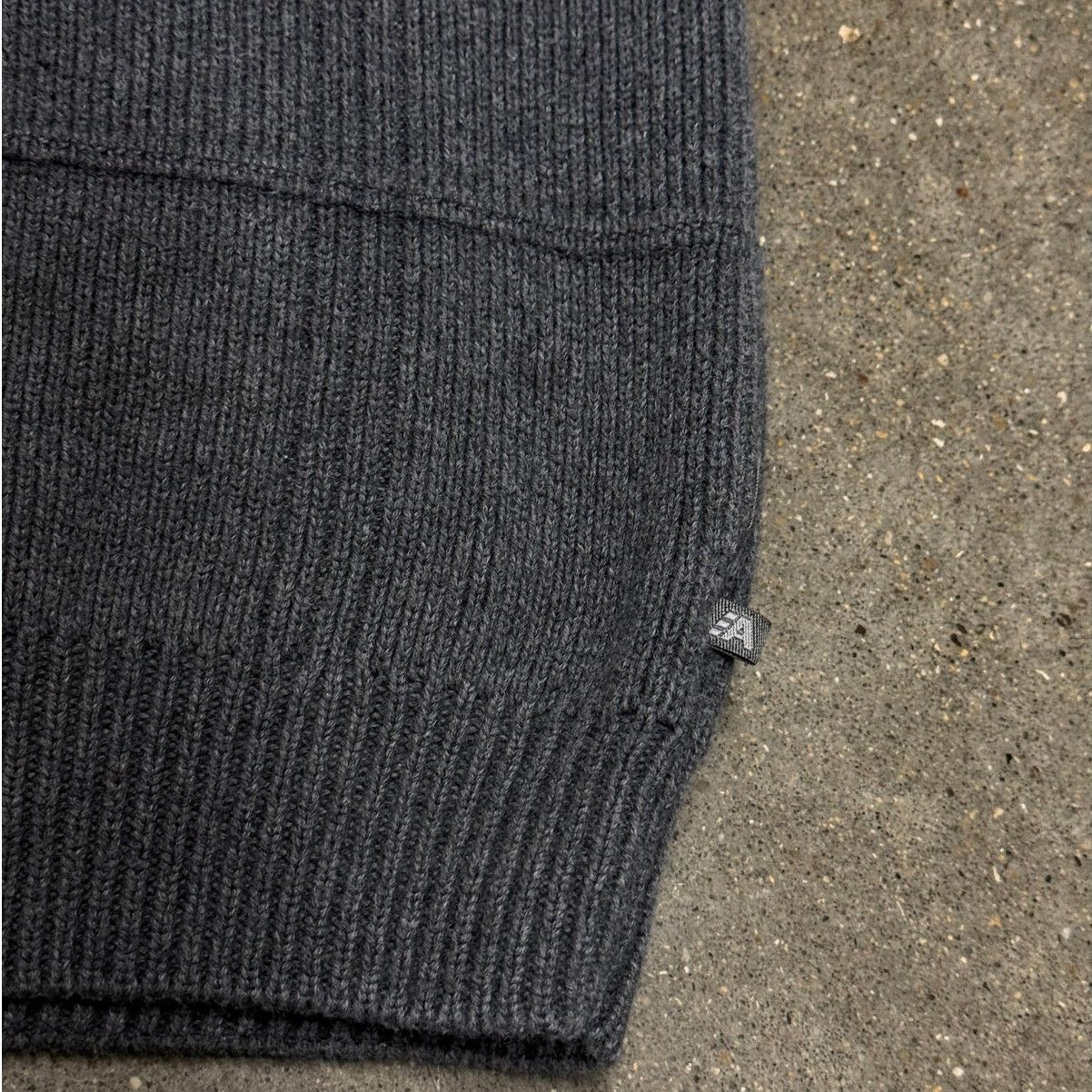 Arrow Arrow Oversized Knitted Gray Sweater Size US XL / EU 56 / 4 - 3 Thumbnail