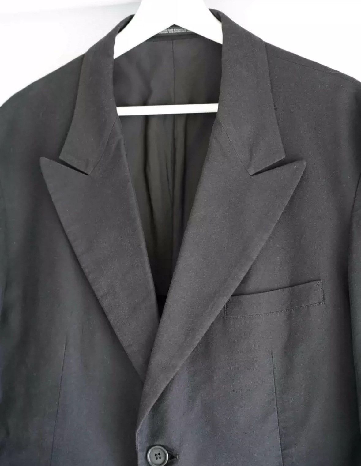 Yohji Yamamoto Yohji Yamamoto 20ss gun neck back zipper coat 2412-Nextarrow Size US L / EU 52-54 / 3 - 3 Thumbnail