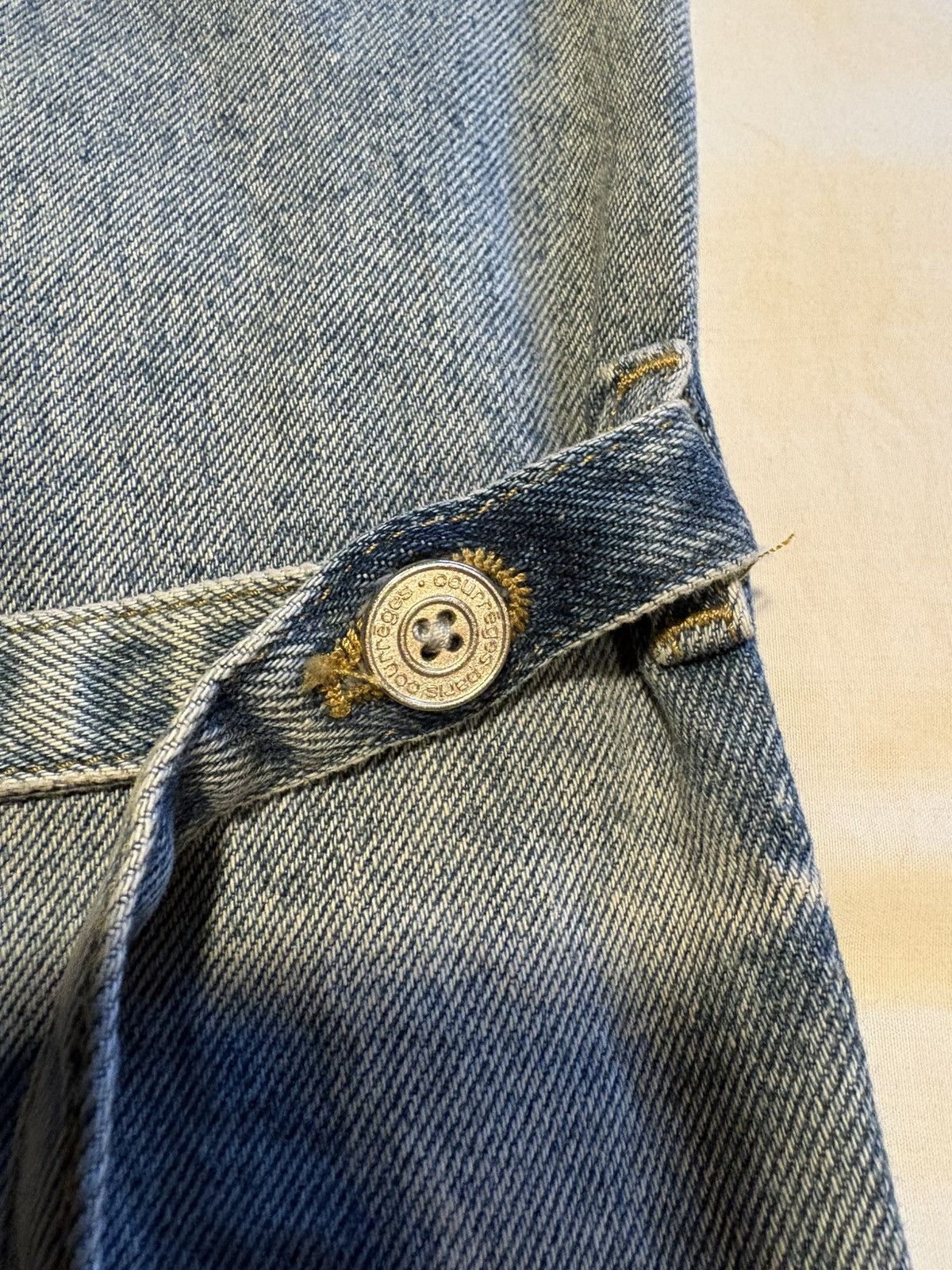 Courreges Courreges bondage details denim pants. Size US 29 - 4 Thumbnail