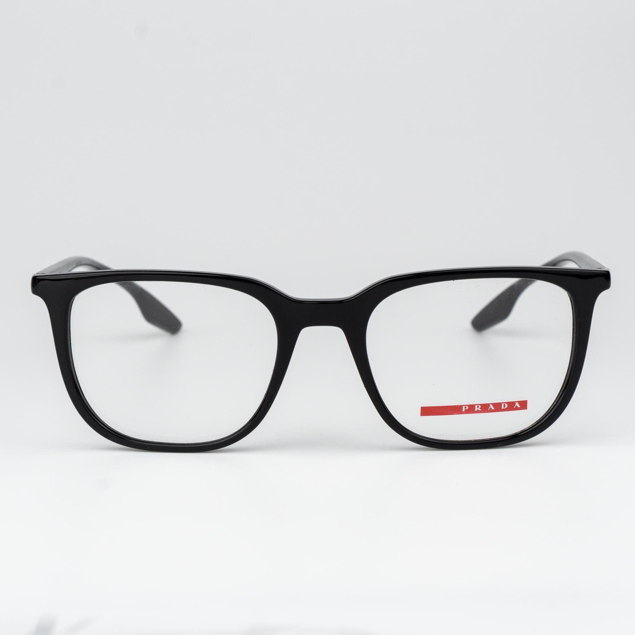 Prada Prada Linea Rossa Men Eyeglasses Square PS01OV 1AB1O1 Size ONE SIZE - 2 Thumbnail