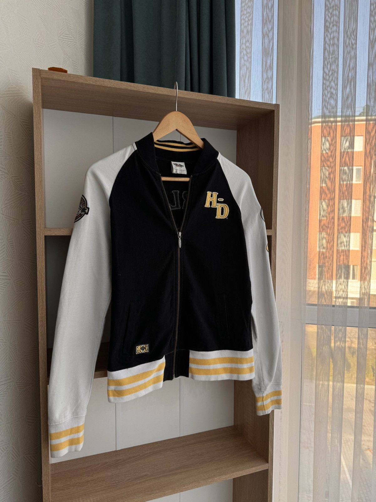 Harley Davidson × Vintage Vintage Harley-Davidson Moto Luxury Zip Hoodie Size S / US 4 / IT 40 - 3 Thumbnail