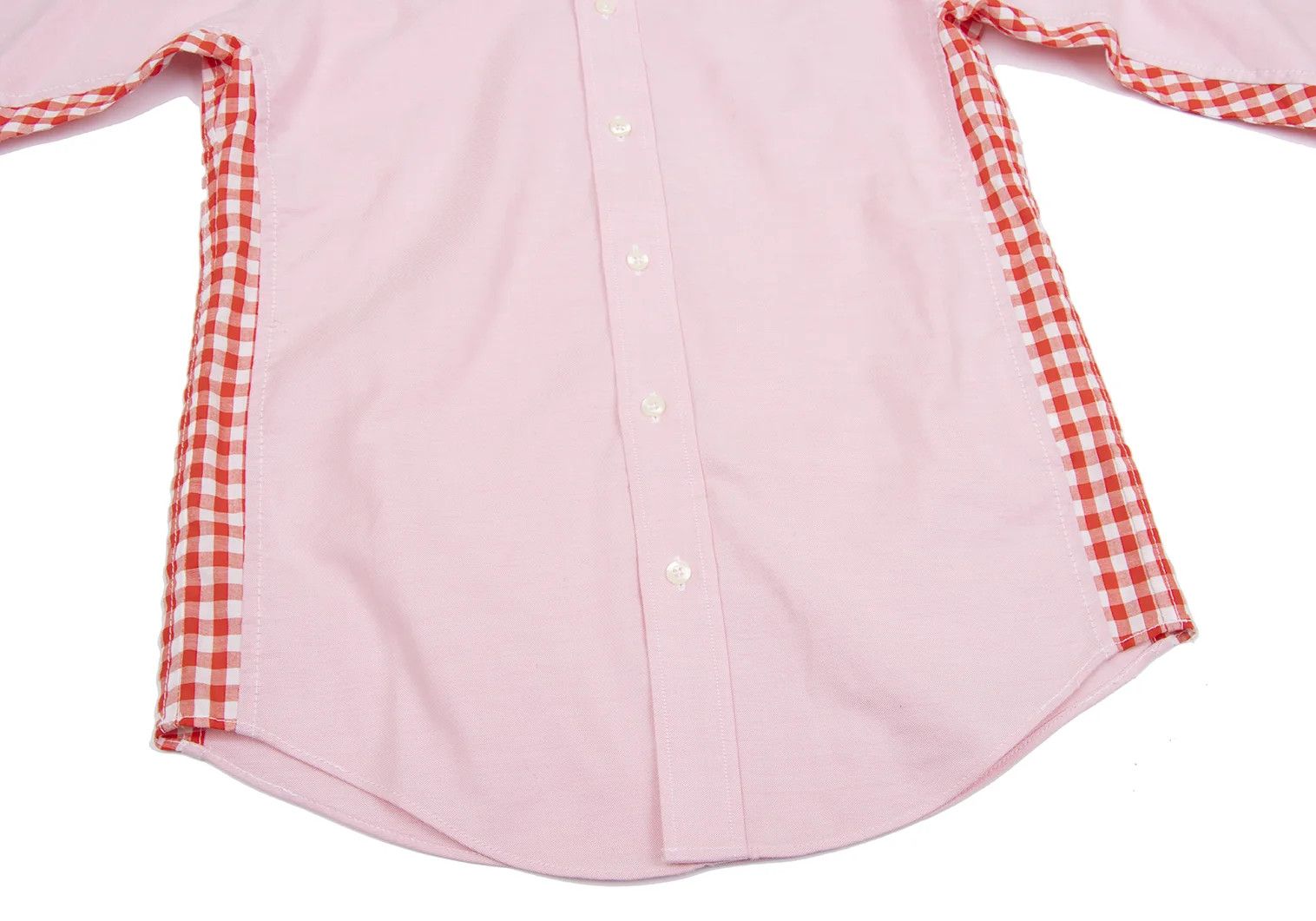 Junya Watanabe Checkered Button Down Shirt in Pink and Others, M Size US M / EU 48-50 / 2 - 9 Thumbnail