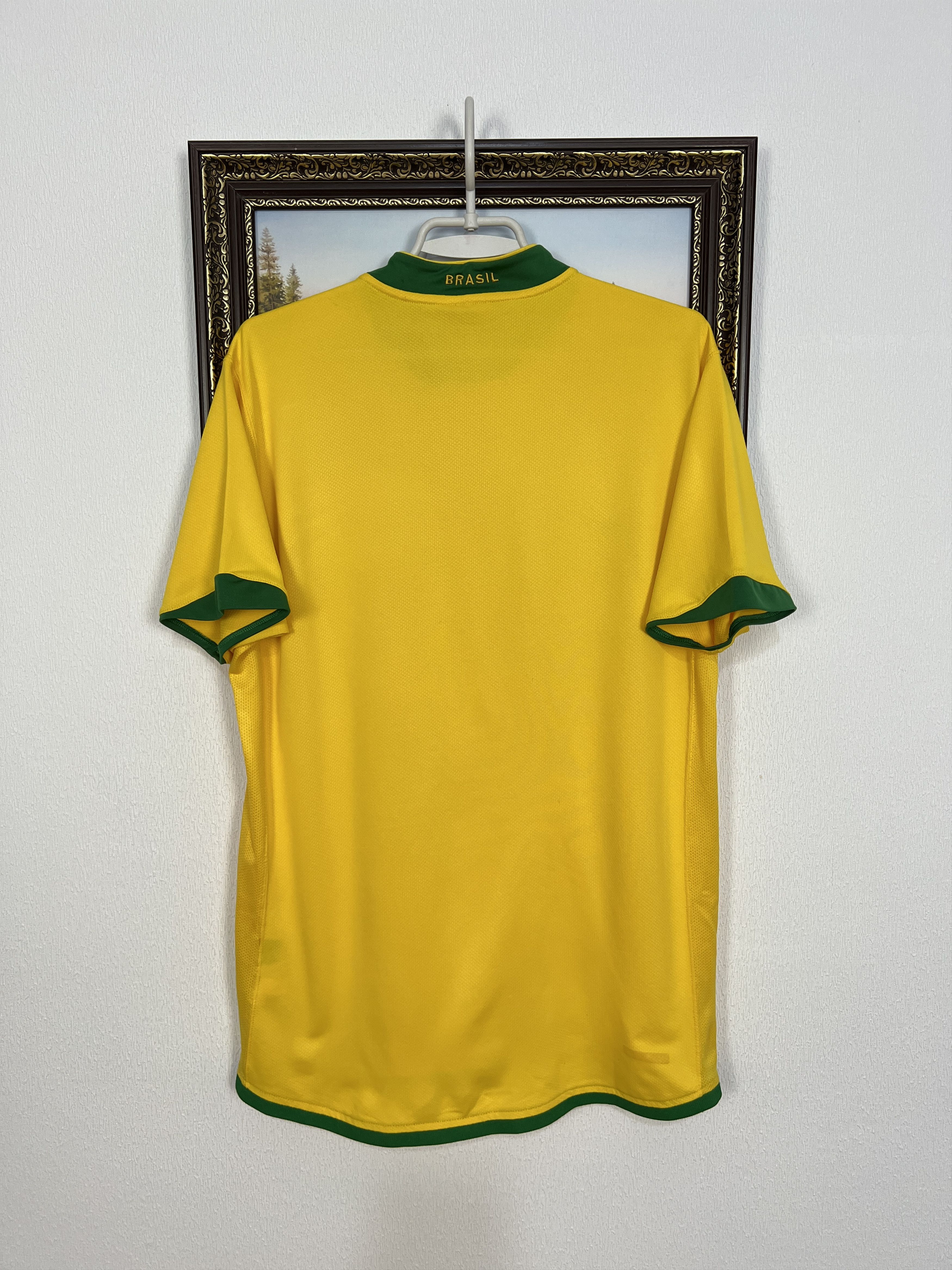 Nike Brazil football shirt Soccer Nike Jersey National Trikot Size US M / EU 48-50 / 2 - 9 Thumbnail