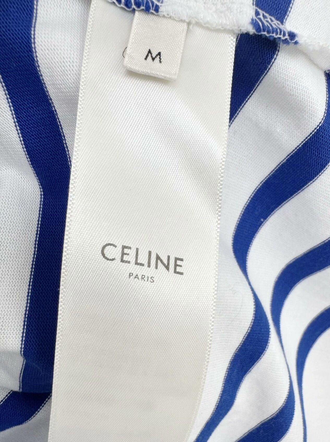 Celine Celine striped long-sleeved shirt Size M / US 6-8 / IT 42-44 - 4 Thumbnail