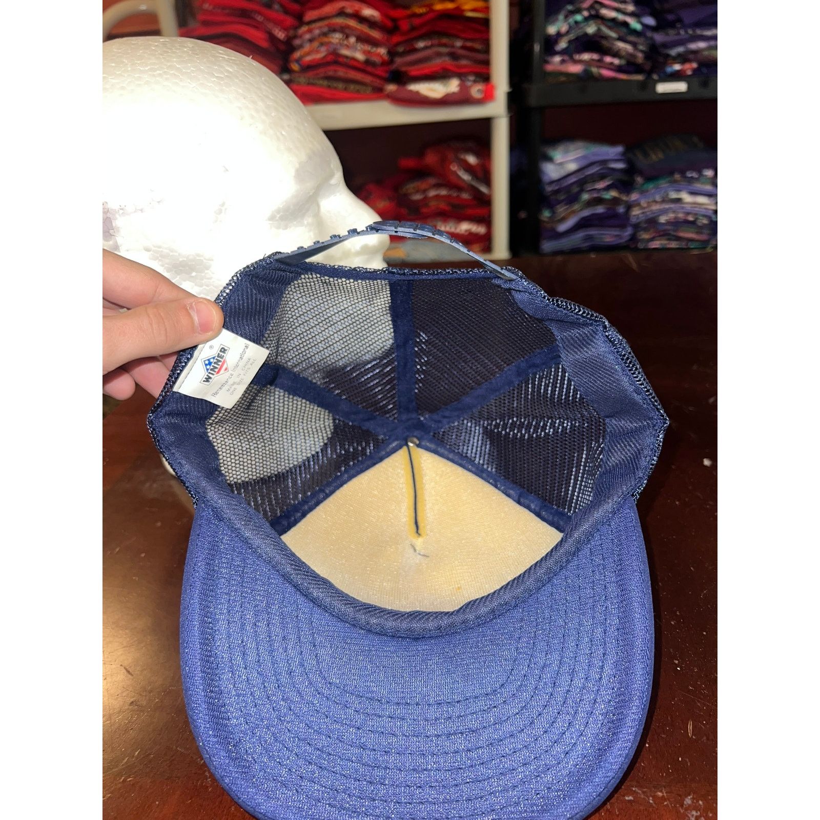 Vintage Vintage Holan Hat Blue Logo Snapback Scrambled Eggs VTG OS Size ONE SIZE - 7 Thumbnail