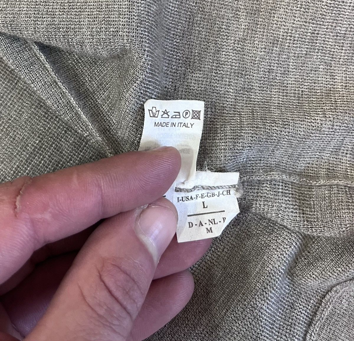 Brunello Cucinelli Brunello Cucinelli Beige Cardigan Cashmere Silk M/L Italy Size L / US 10 / IT 46 - 9 Thumbnail