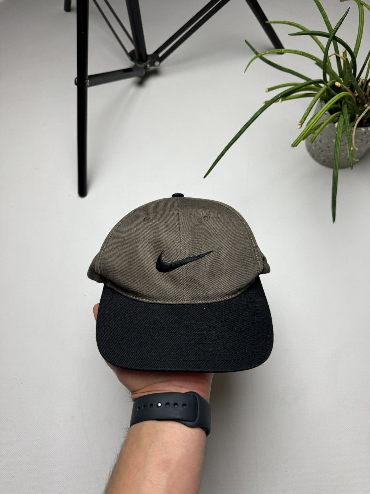 Nike × Vintage Rare vintage Nike Cap 90s big logo y2k Size ONE SIZE - 1 Thumbnail
