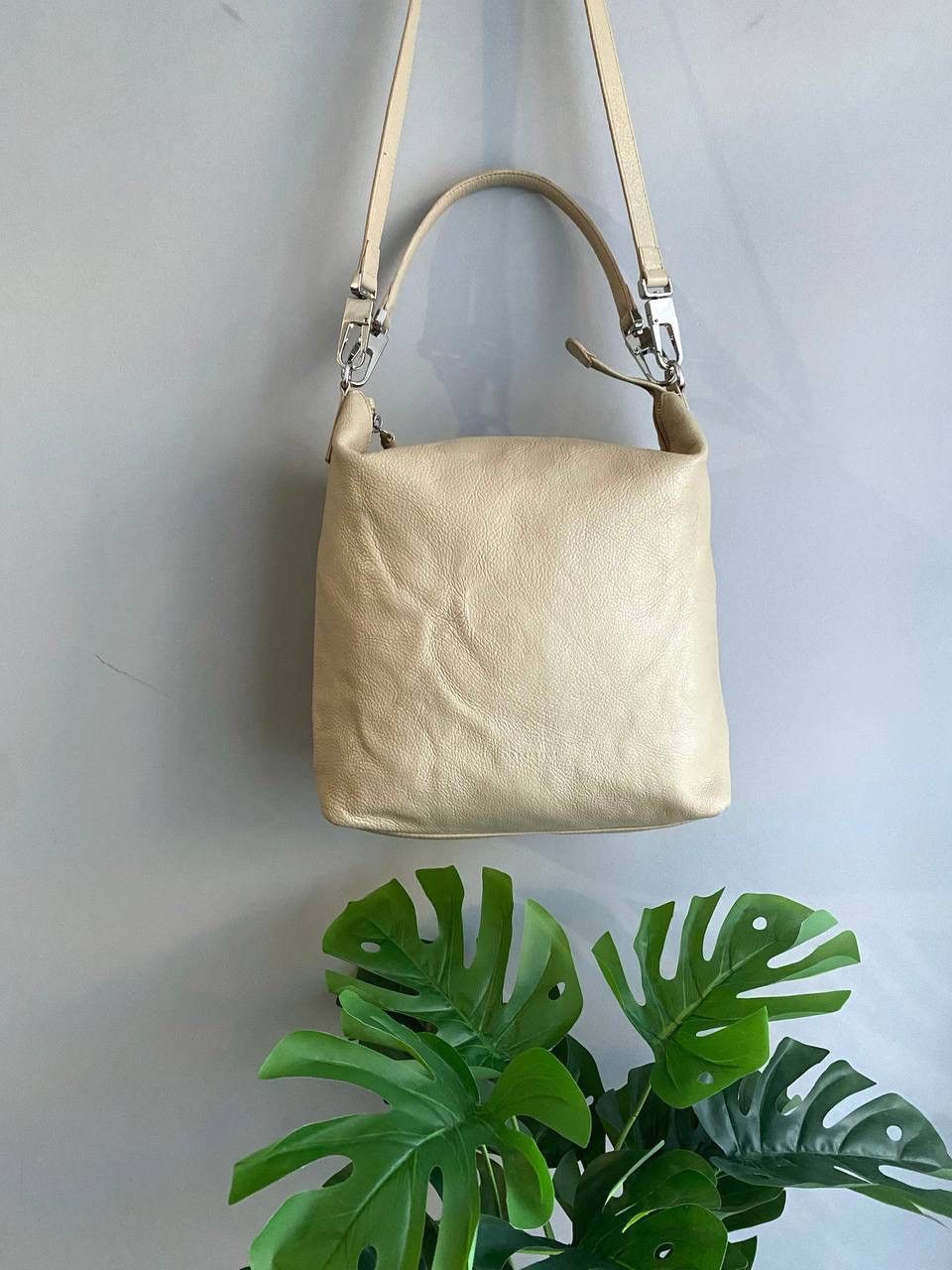Other Coccinelle Women’s Beige Shoulder Leather Bag Size ONE SIZE - 1 Thumbnail