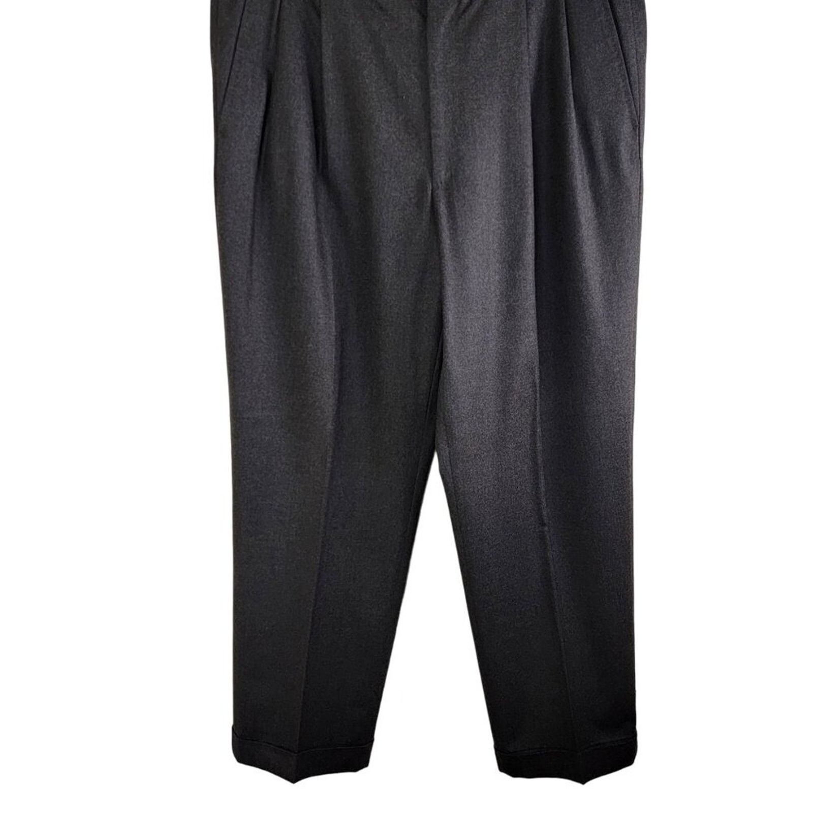 Ermenegildo Zegna Ermenegildo Zegna Tweed Wool Trouser Pants Mens 38R 75L102 Size US 38 / EU 54 - 6 Thumbnail