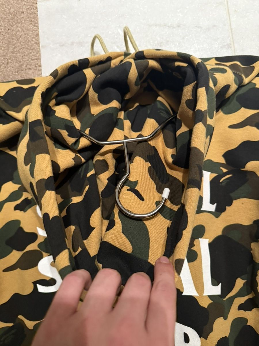 Anti Social Social Club × Bape BAPE X ASSC 1st CAMO RARE HOODIE WORN 2x Size US XL / EU 56 / 4 - 7 Thumbnail