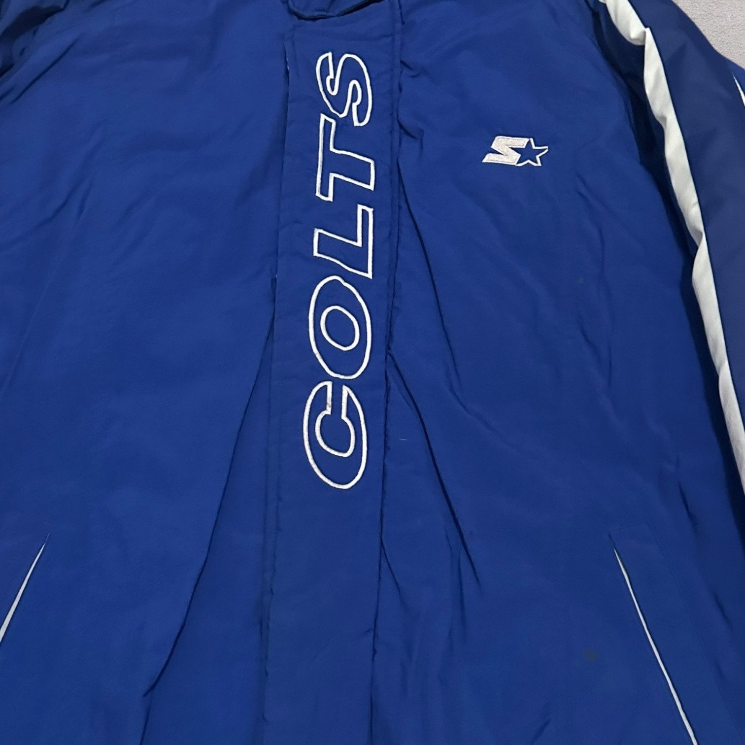 Starter Colts starter jacket pro line perfect condition vintage Size US XL / EU 56 / 4 - 5 Thumbnail