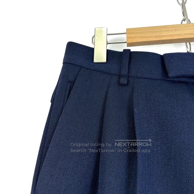 Louis Vuitton Louis Vuitton Navy Straight Leg Suit Pants Size US 40 / EU 56 - 5 Thumbnail
