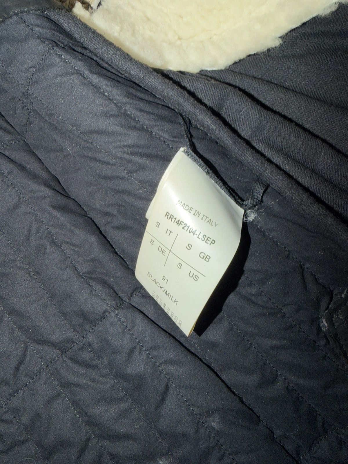 Rick Owens F/W 14 "MOODY" Runway Shearling Leather Vest Rick Owens S Size US S / EU 44-46 / 1 - 7 Thumbnail
