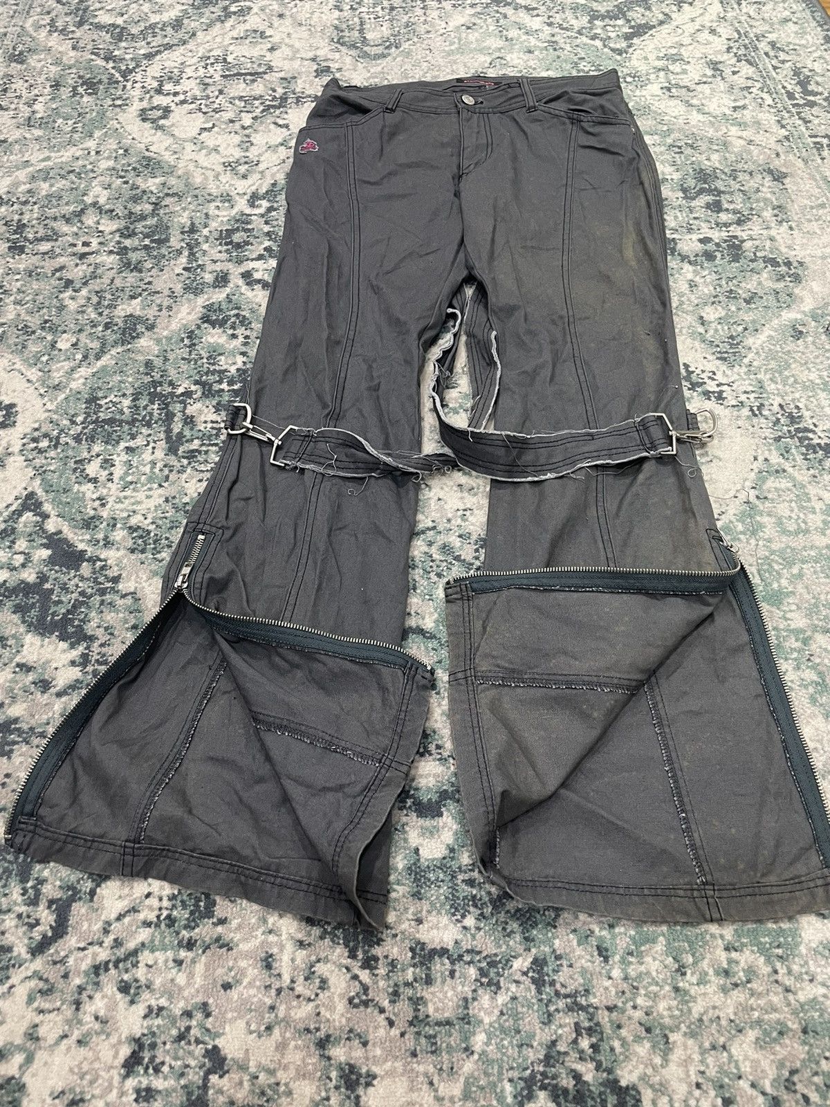 20471120 Algonquins Seditionaries Bondage Pants Flared Size US 29 - 4 Thumbnail