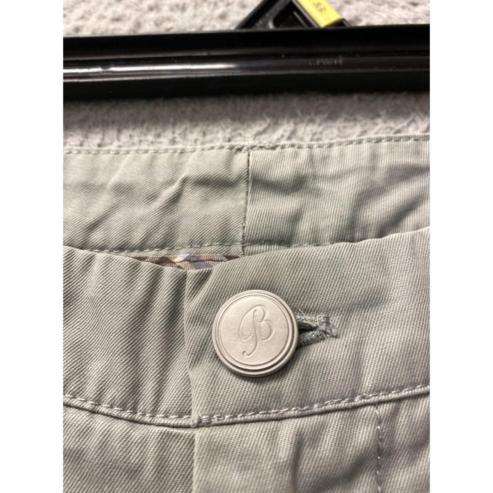 Bonobos VINTAGE Bonobos Men's Golf Pants Chino 32x30 Athletic Fit Gray Cotton Slimming Size US 32 / EU 48 - 3 Thumbnail