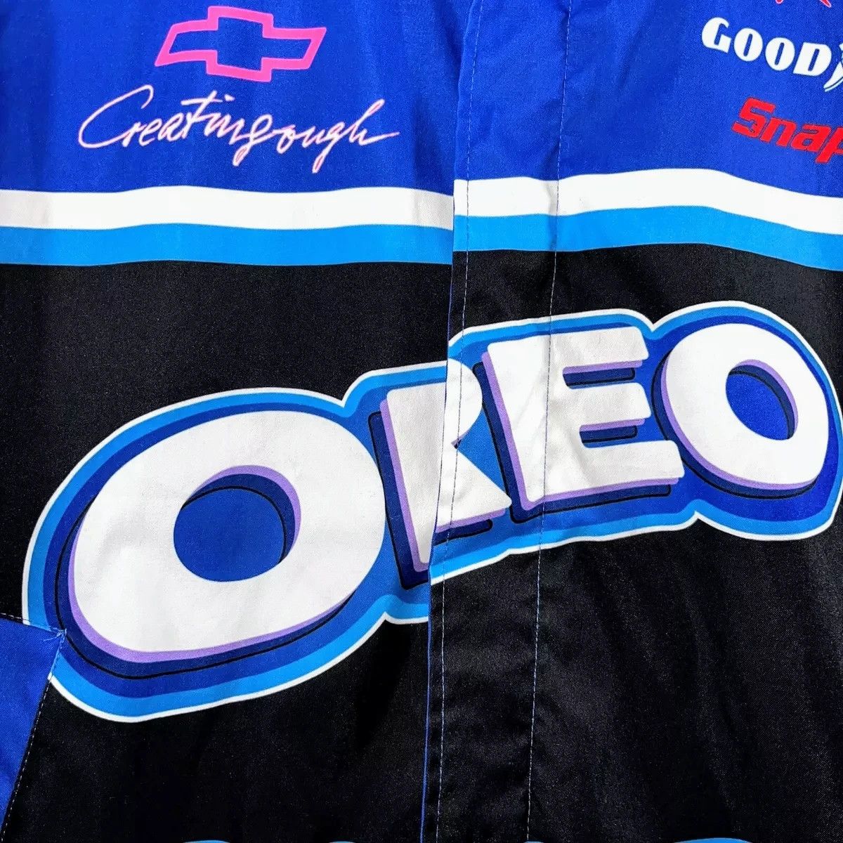 Vintage 🔥Oreo NASCAR Busch Series Unisex Adults y2k Racing Jacket Size US L / EU 52-54 / 3 - 4 Thumbnail