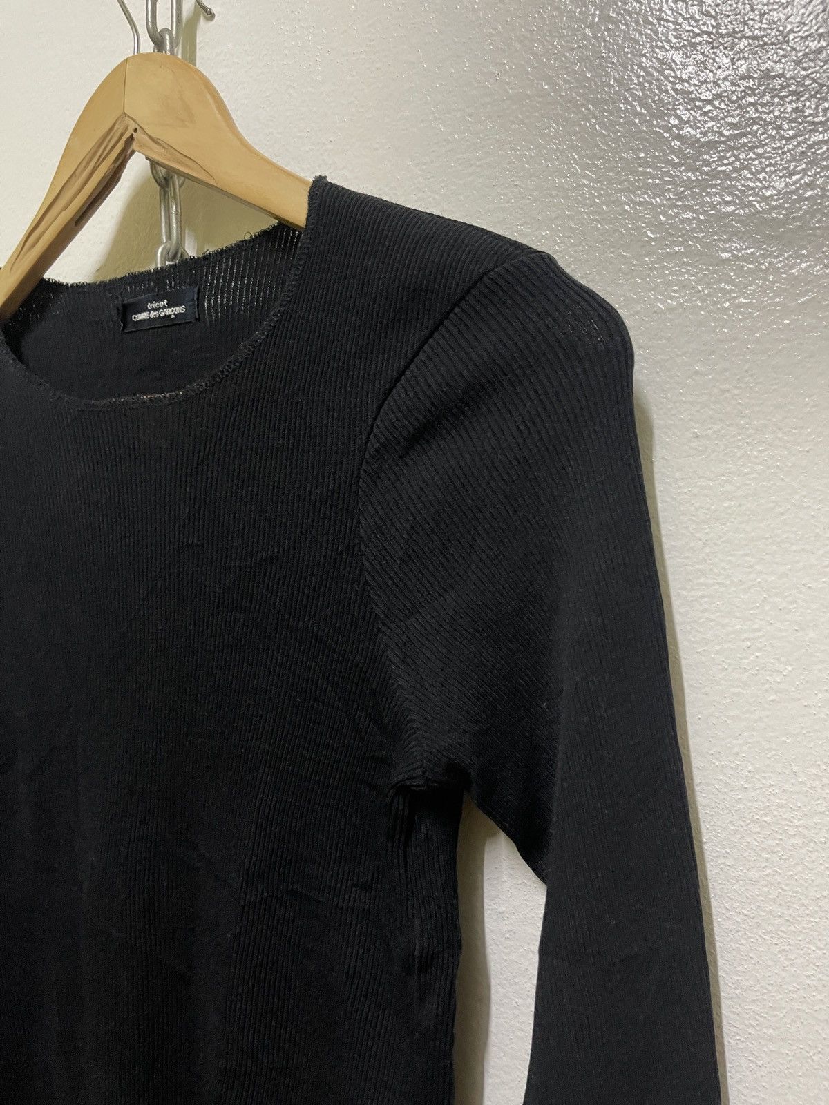 Tricot Comme des Garcons Tricot CDG Wool Long Sleeve AD1993 Size XS / US 0-2 / IT 36-38 - 4 Thumbnail