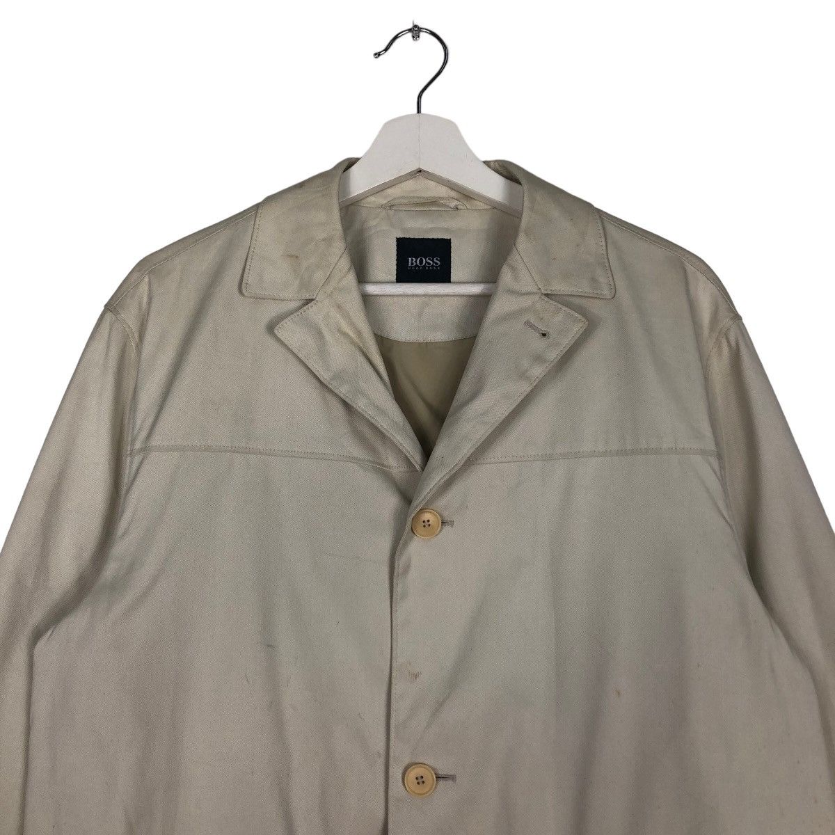 Japanese Brand 🔥Vintage Chore Jacket Worker Hugo Boss Size US M / EU 48-50 / 2 - 4 Thumbnail