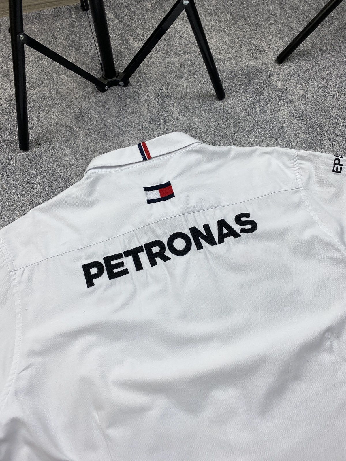 Japanese Brand × Mercedes-Benz MERCEDES BENZ AMG PETRONAS SHIRT BUTTON UPS F1 Size US XXL / EU 58 / 5 - 7 Thumbnail