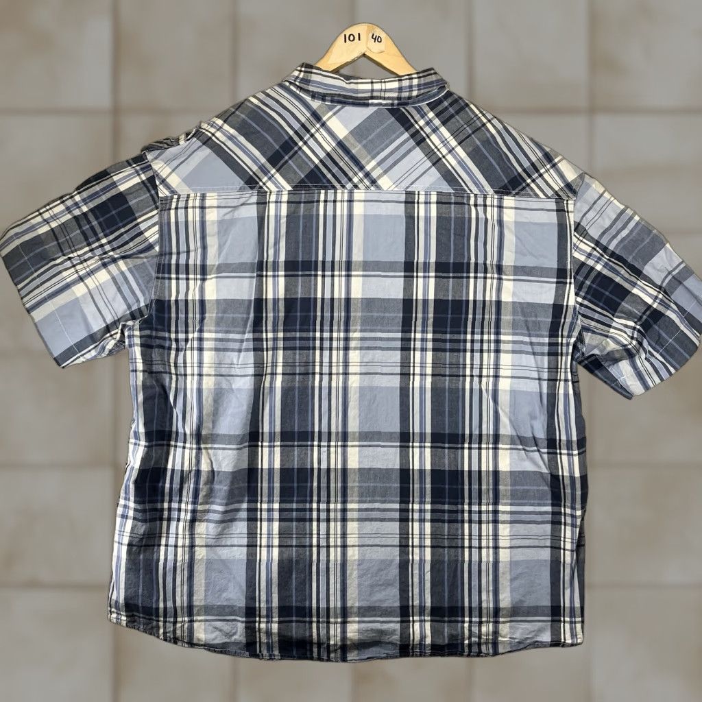 Ecko Unltd. VINTAGE Ecko Unltd Button Up Shirt Men’s 4XL Plaid Pocket Logo Casual Streetwear Lightweight Blue 90s Mens Size US XXL / EU 58 / 5 - 1 Thumbnail