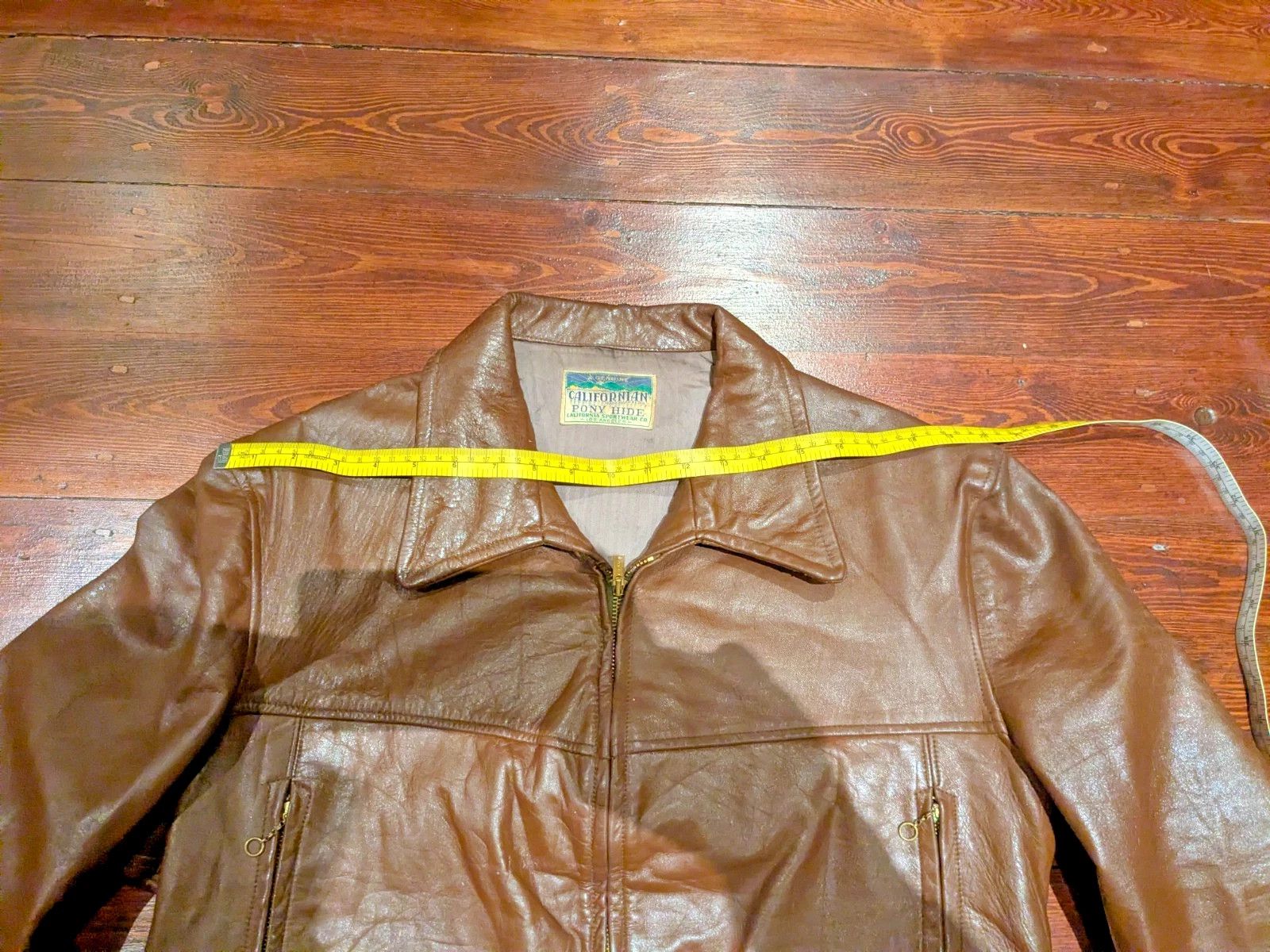 Other 40s-50s California Sportswear Horsehide Half Belt L/XL Size US XL / EU 56 / 4 - 18 Thumbnail