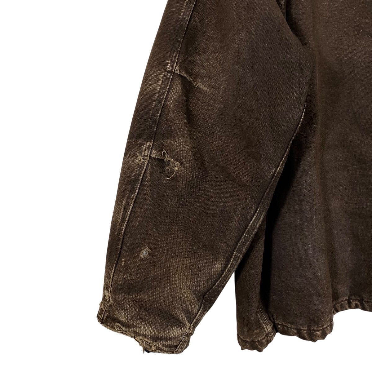 Carhartt Vintage Carhartt C26 DKB Mocha Dual Zip Quilted Workwear Size US XL / EU 56 / 4 - 18 Thumbnail