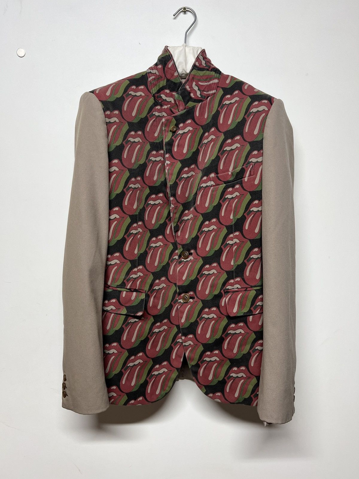 Comme des Garcons Homme Plus 06SS Rolling stones blazer Size 48R - 2 Thumbnail