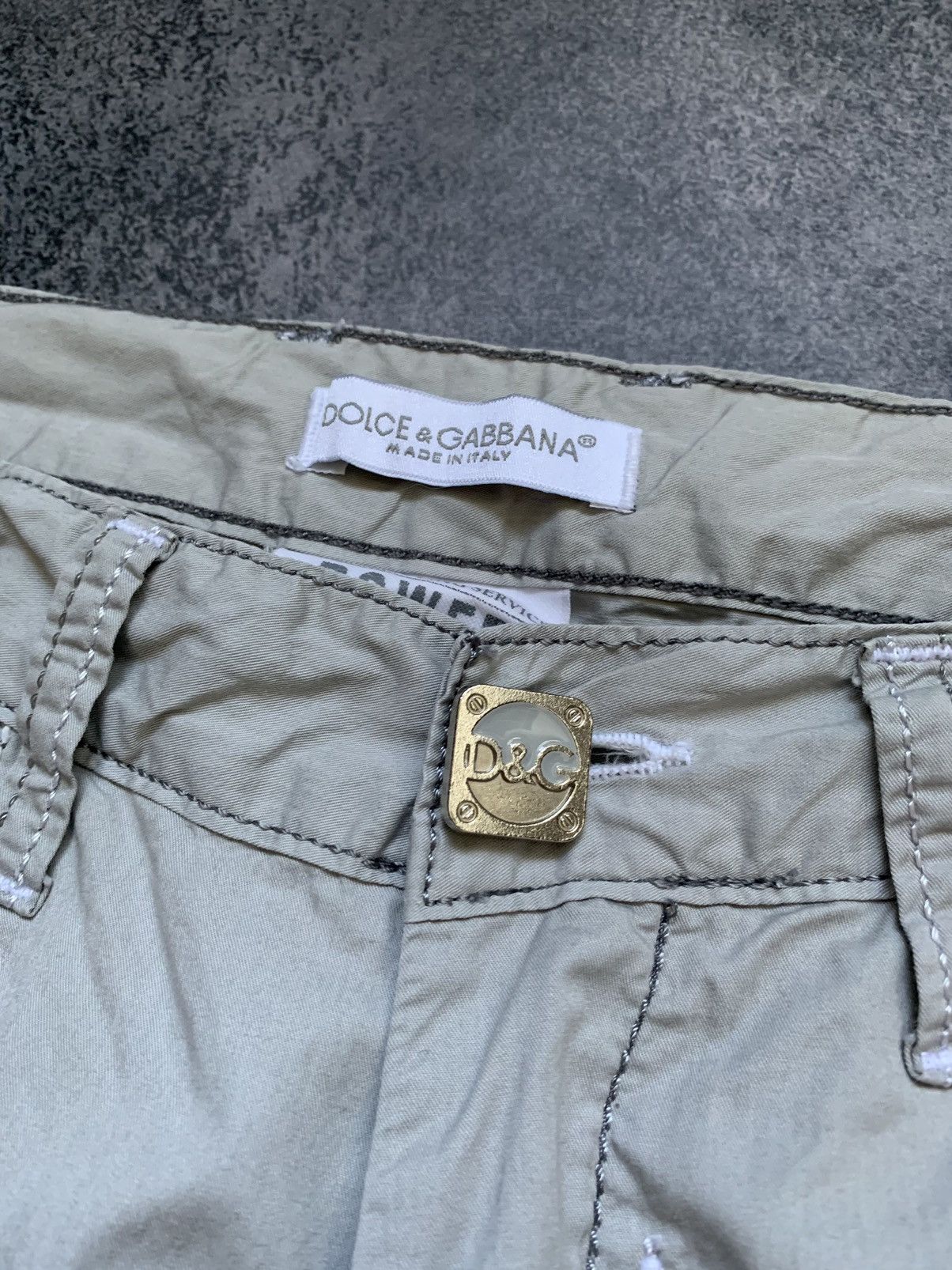 Dolce & Gabbana × Hysteric Glamour × Japanese Brand Vintage Avant Garde Balenciaga Style Dolce & Gabbana Pants Size US 31 - 6 Thumbnail