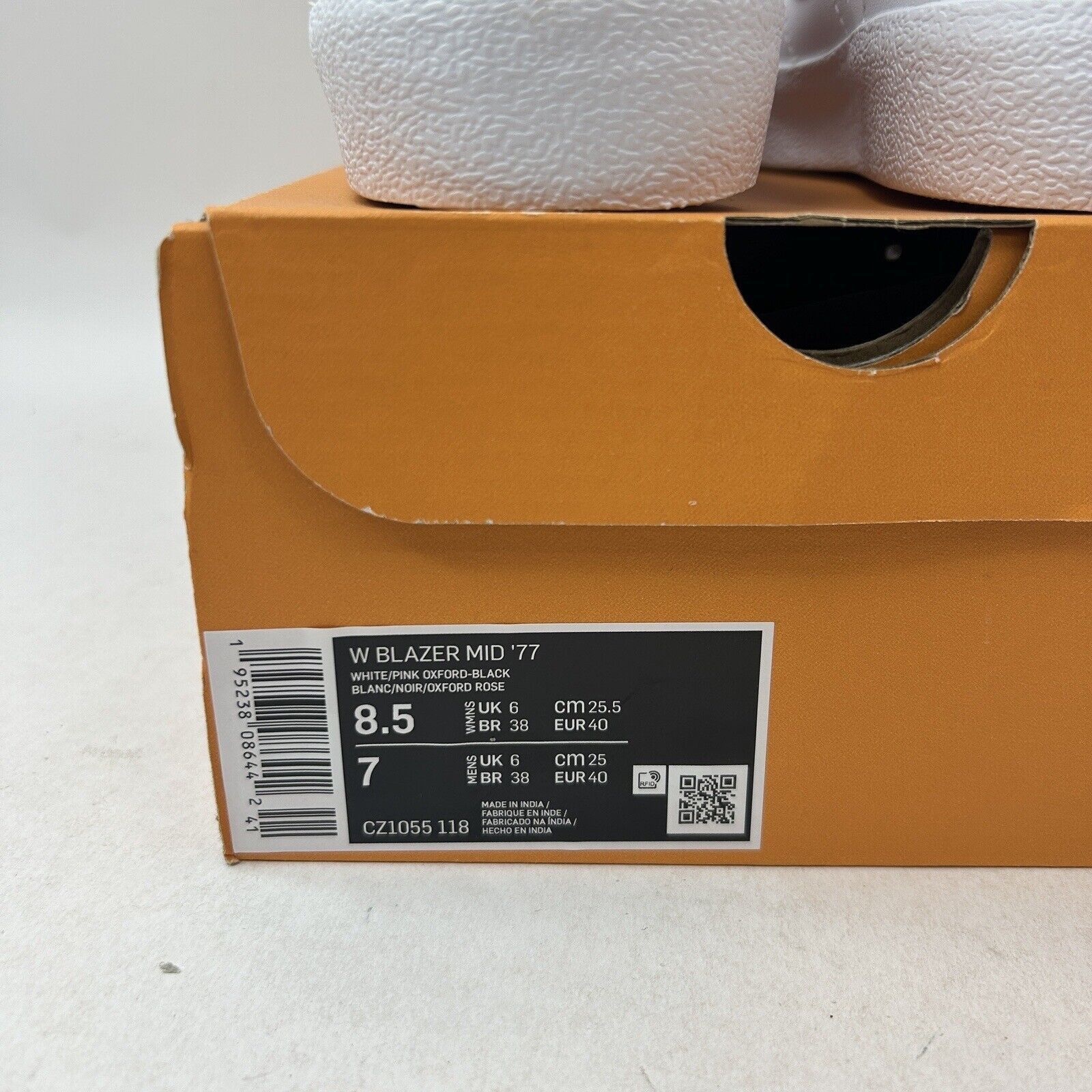 Nike Nike Blazer Mid 77 Vintage WMNS “Pink Oxford” 2024 Size US 8.5 / IT 38.5 - 5 Thumbnail