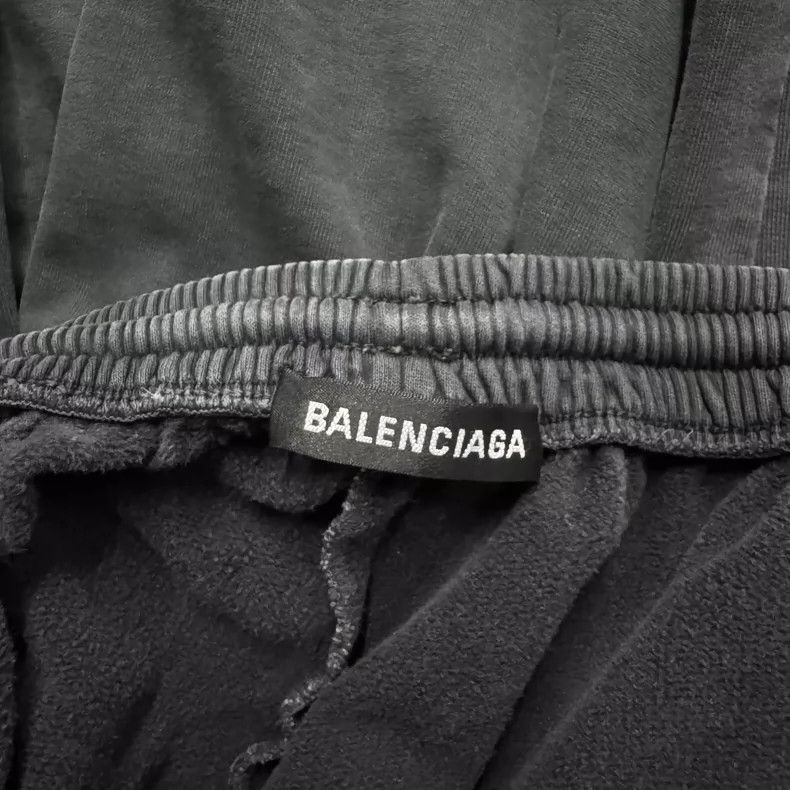 Balenciaga Balenciaga size M Make old washed printed trousers Size US 27 - 8 Thumbnail