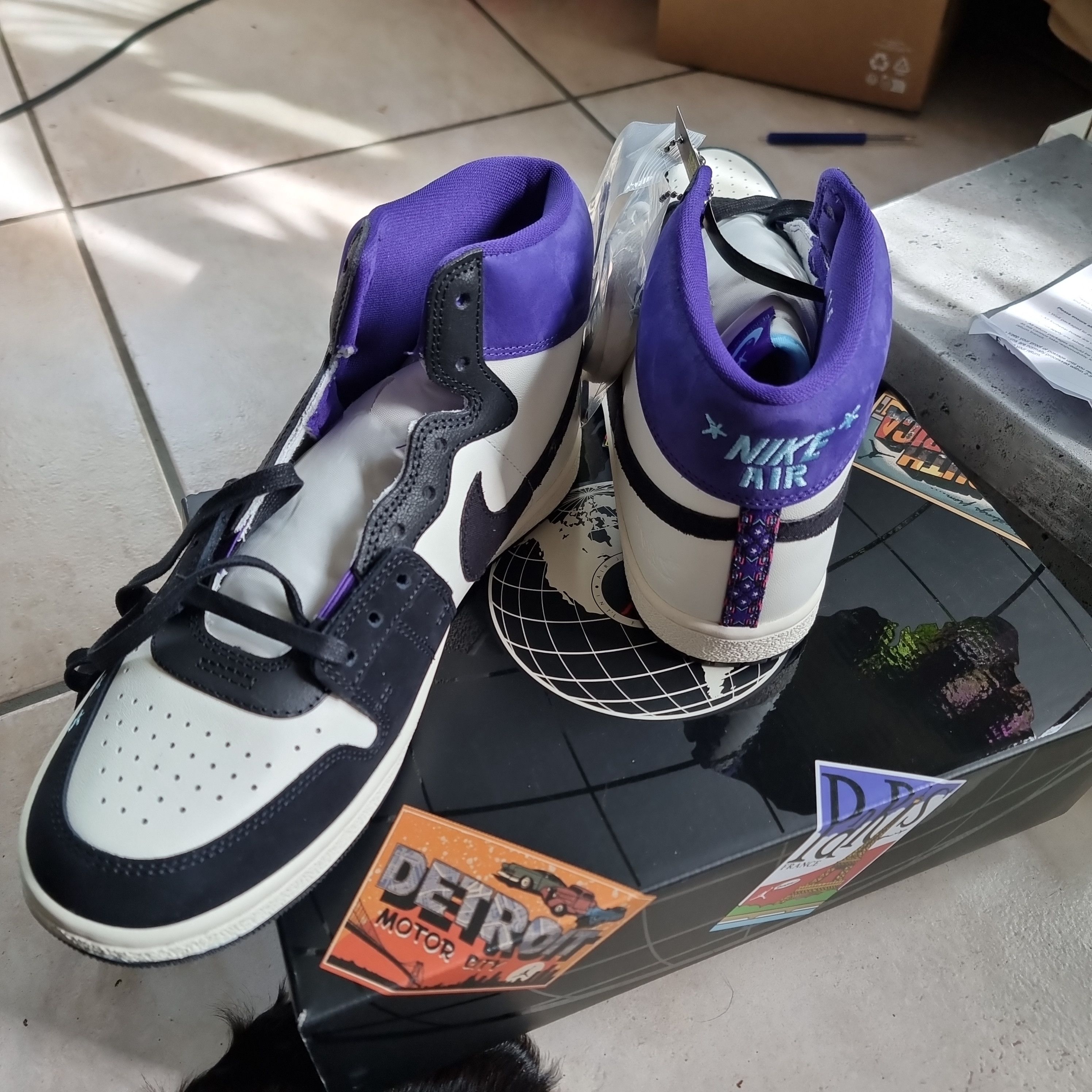 Jordan Brand Nike Jordan Air Ship PE SP Opium Size US 10 / EU 43 - 3 Thumbnail