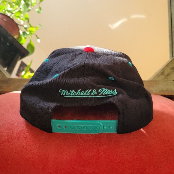 Mitchell & Ness Mitchell & Ness Vancouver Grizzlies Nostalgia Red Panel Cap Size ONE SIZE - 4 Thumbnail