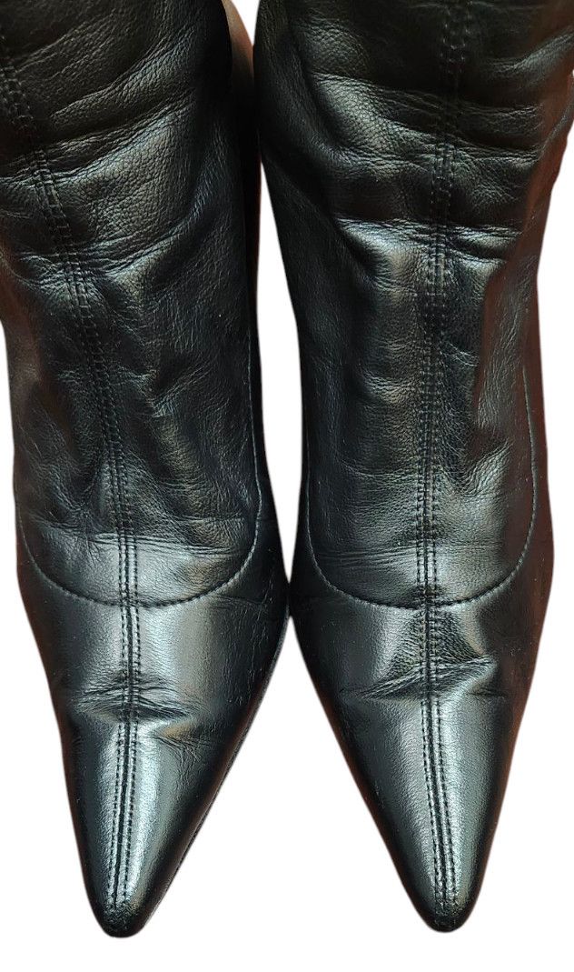 Gucci Gucci by Tom Ford S/S 2002 Bamboo Ankle Boots stretch Size US 4 / IT 34 - 9 Thumbnail