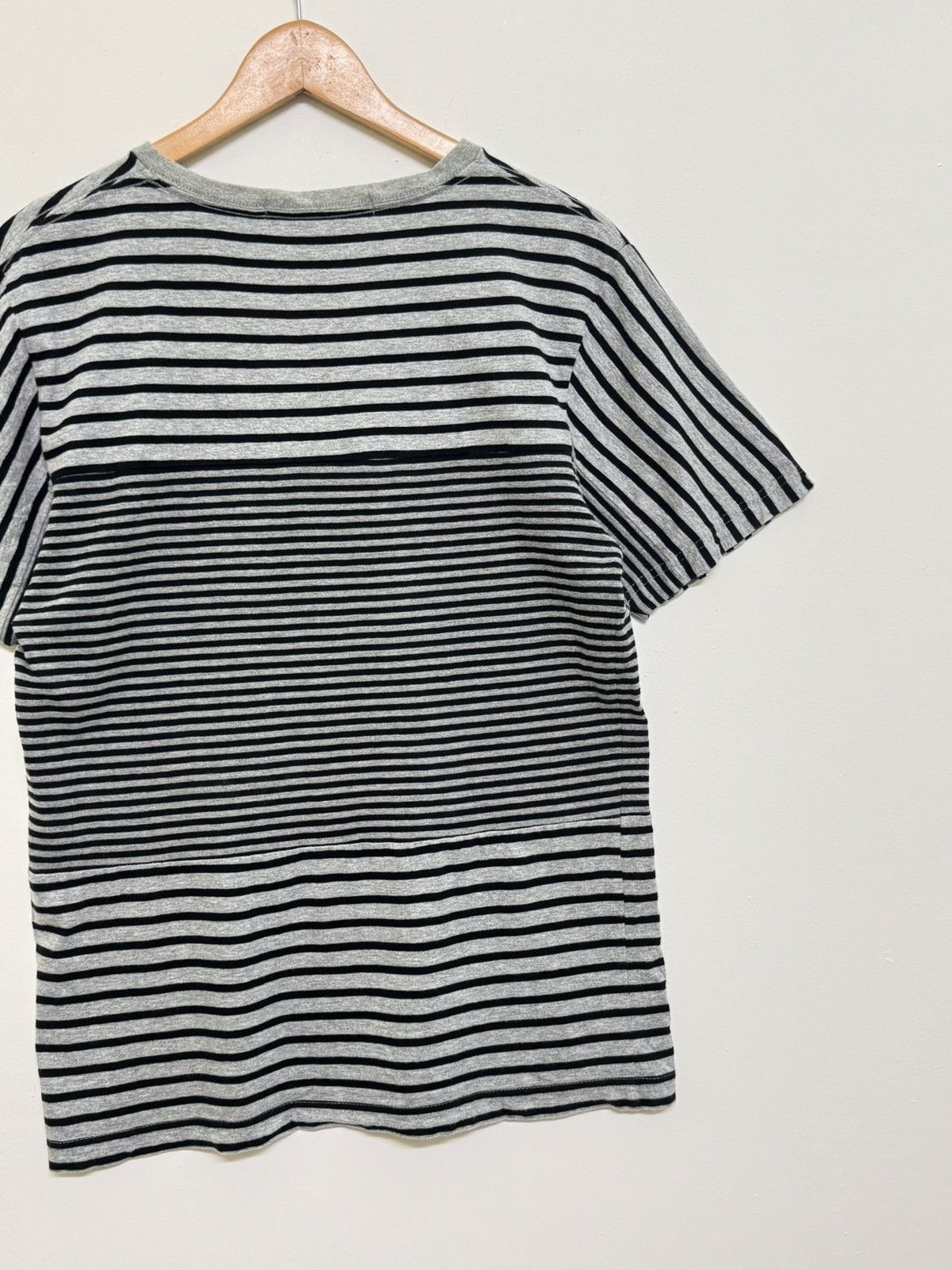 Katharine Hamnett London Vintage Katharine Hamnett Cut & Sewn Striped T-Shirt Size US S / EU 44-46 / 1 - 7 Thumbnail